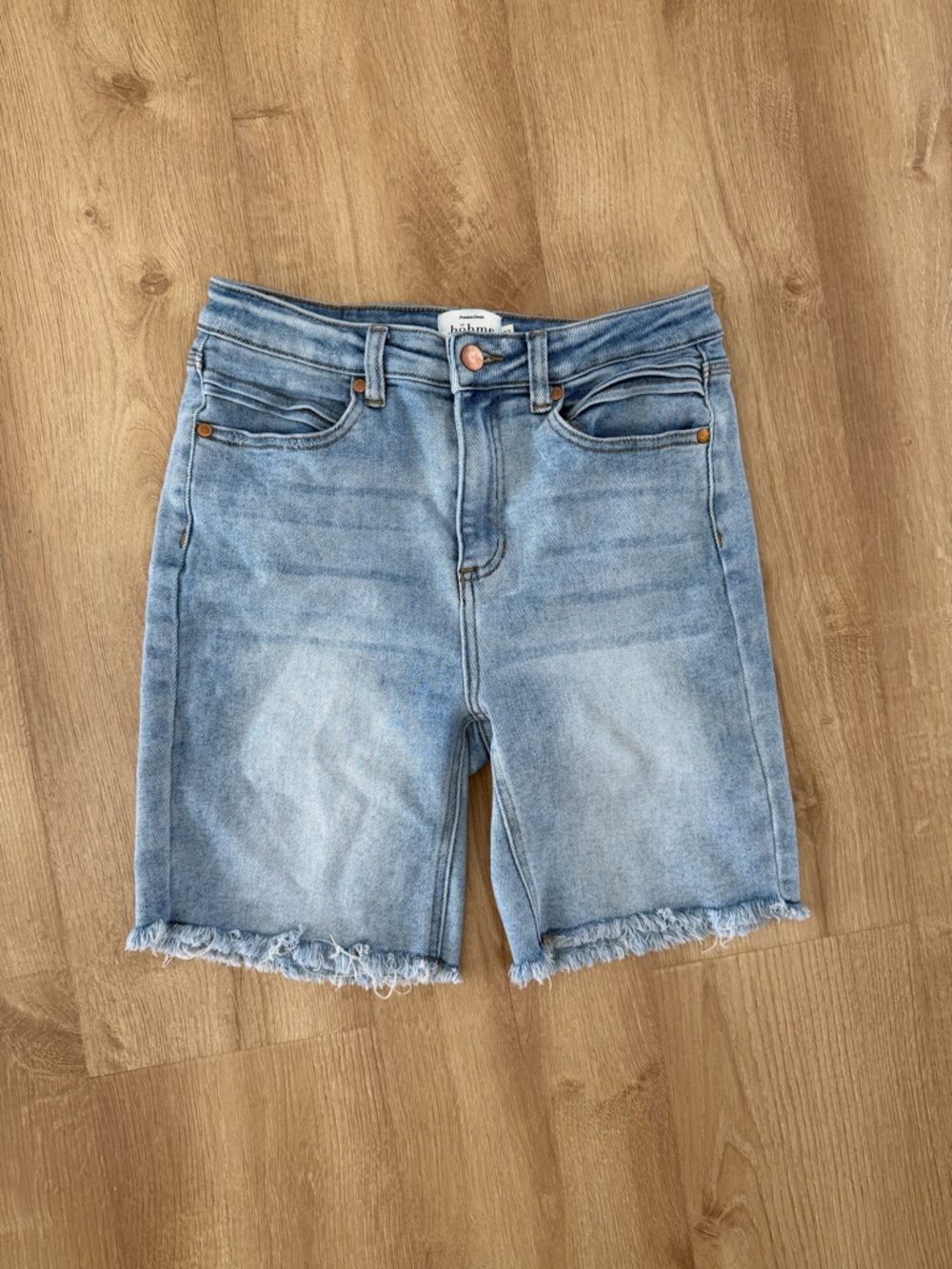 Bohme Light Blue Denim Shorts